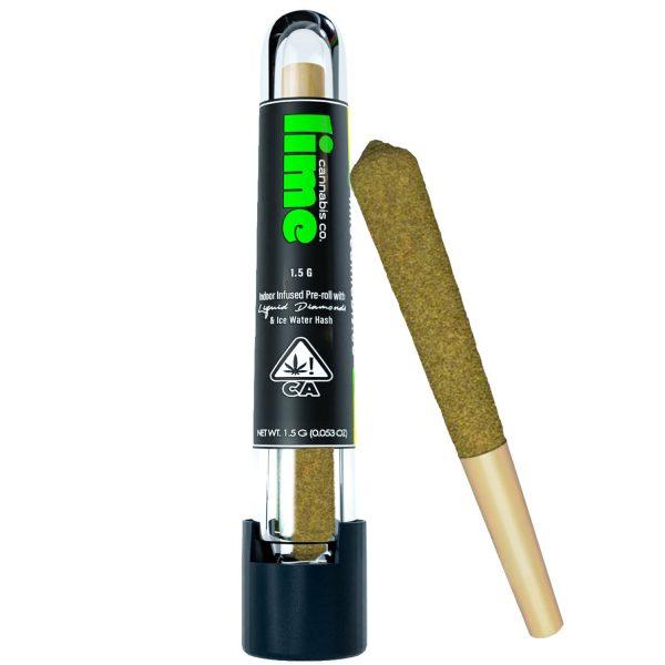 Lime - Infused PreRoll - Gushers (H) .6G