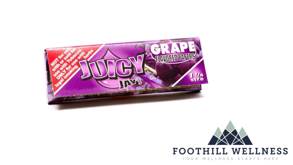 Juicy Jay's - Rolling Papers - Grape 1-1/4"