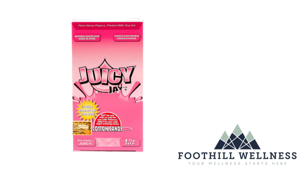Juicy Jay's - Rolling Papers - Cotton Candy 1-1/4"