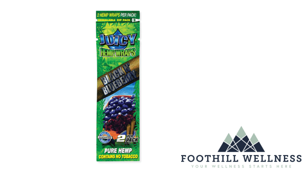 Juicy Hemp Wraps - Black N Blueberry