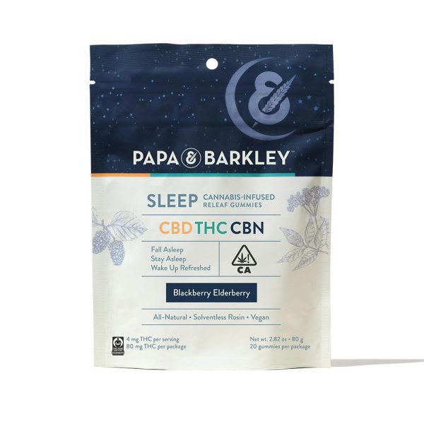 Papa & barkley - Blackberry Elderberry Sleep Releaf CBN Gummies - Image 6