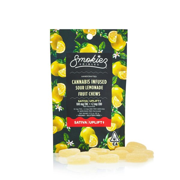 Smokiez - gummies - Sour Lemonade (S) 100mg
