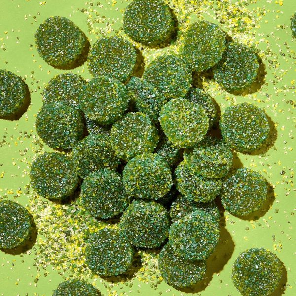 Papa & Barkley - Cucumber Melon Crystal-Coated Solventless Hash Gummies 100mg - Image 3