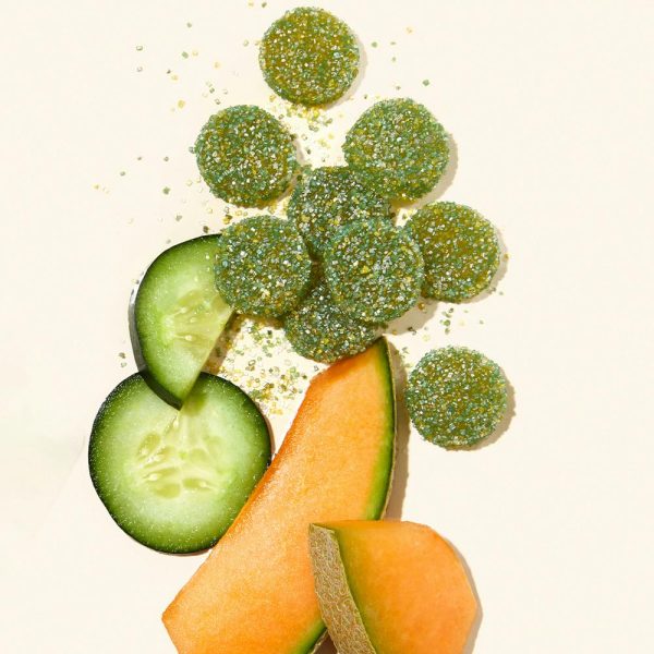 Papa & Barkley - Cucumber Melon Crystal-Coated Solventless Hash Gummies 100mg - Image 4