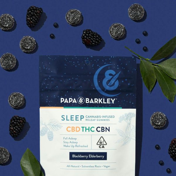 Papa & barkley - Blackberry Elderberry Sleep Releaf CBN Gummies - Image 5