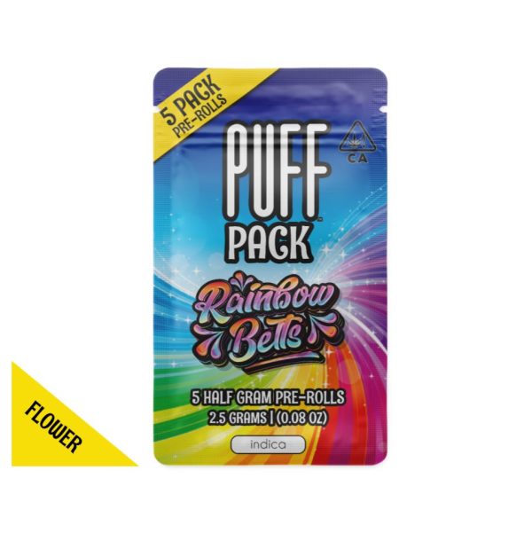 Puff - pre-rolls - Rainbow Belts - 5 pack - (I) 2.5 g - Image 2