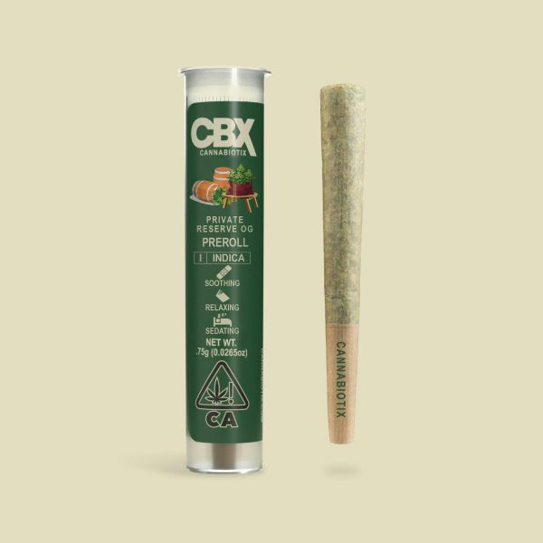 CBX - Pre-Roll - Private Reserve OG - (I) .75g