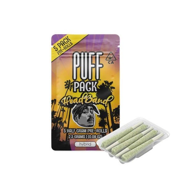 PUFF - Pre Roll - Headband/Rainbow - 5 Pack - (H) 2.5g