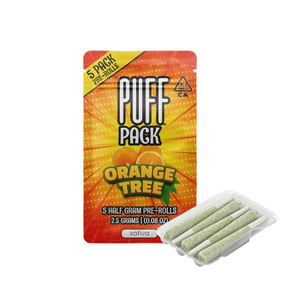 Puff - pre-roll - Orange Tree - 5 pack - (S) 2.5 g