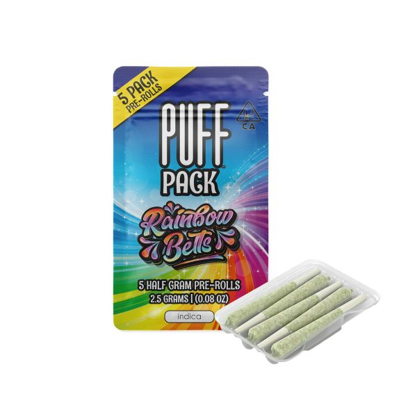 Puff - pre-rolls - Rainbow Belts - 5 pack - (I) 2.5 g