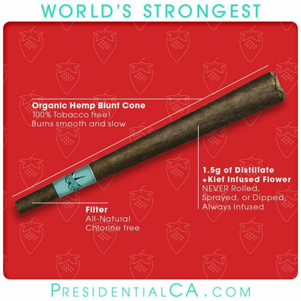 Presidential Moon Rock Blunt - Cherry Gelato (H) 1.5g