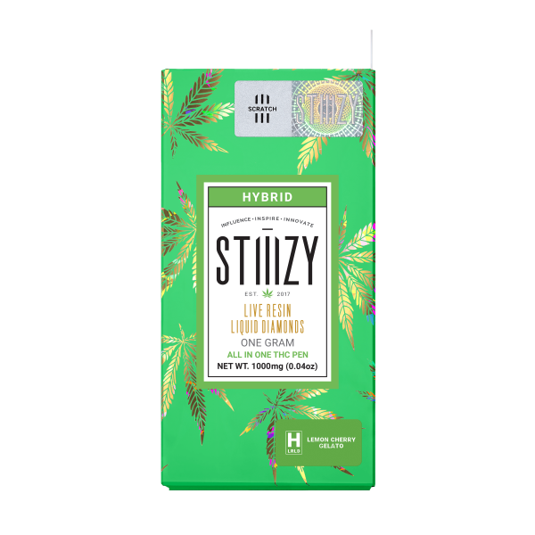STIIIZY - Lemon Cherry Gelato - Disposable - Liquid Diamonds - (H) 1g - Image 3