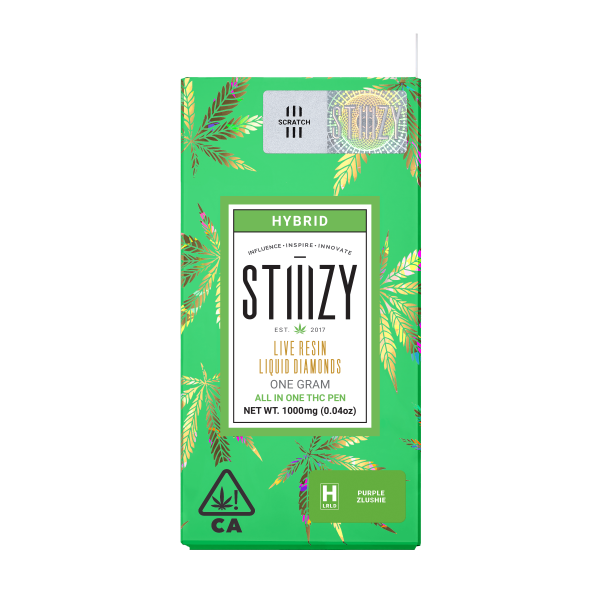 STIIIZY - Disposable - Purple Zlushie - Liquid Diamonds - (H) 1g - Image 3