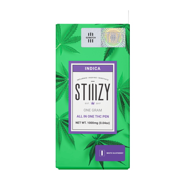 Stiiizy - Disposable Vape - WHITE RASPBERRY - (I) 1G