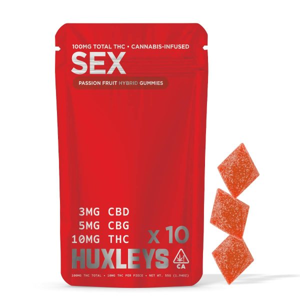 Huxleys - Sex Gummies - Passionfruit - (H) 100mg