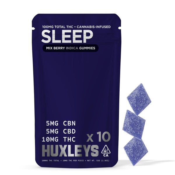 Huxleys - Sleep Gummies - Mixed Berry - (I) 100mg