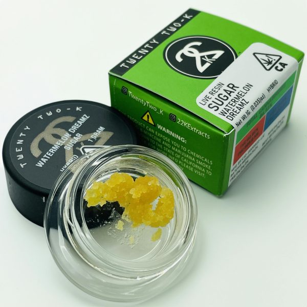 22K - Sugar - Live Resin - Watermelon Dreamz - (H) 1G - Image 2