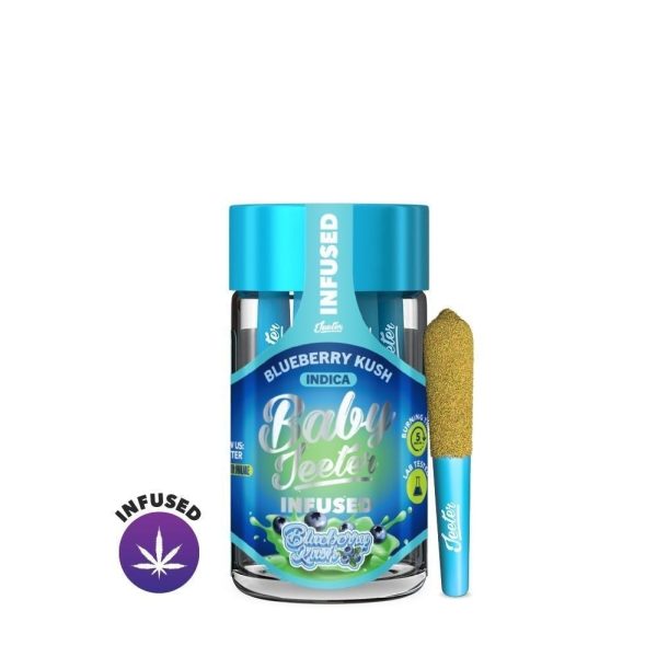 Baby Jeeter - Infused 5 pack - Blueberry Kush - (I) 2.5g