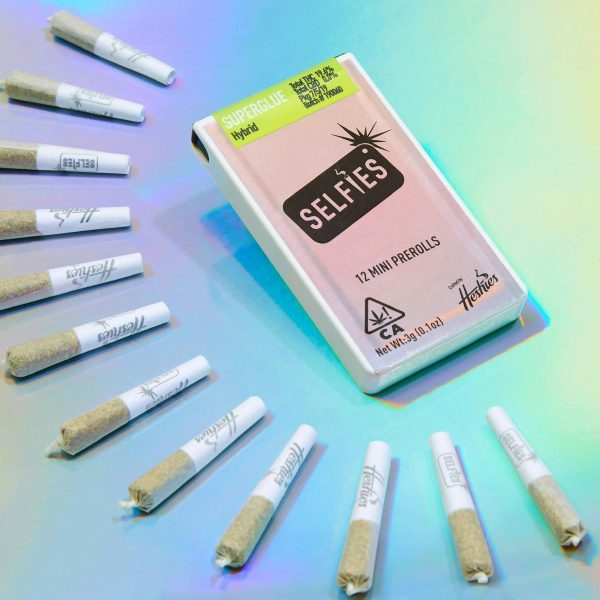 SELFIES - Preroll - Superglue - 12 Pack - (H) 3g - Image 2