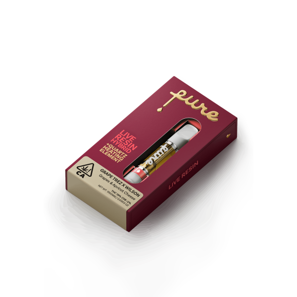 PURE LIVE RESIN - Vape - GRAPE TREZ X WILSON - (H) 1g - Image 3