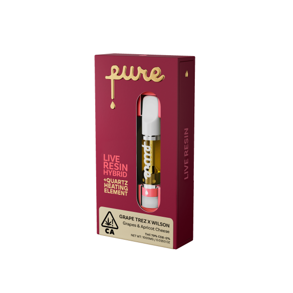PURE LIVE RESIN - Vape - GRAPE TREZ X WILSON - (H) 1g - Image 2