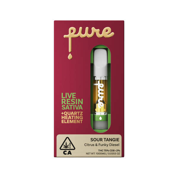 PURE - LIVE RESIN - Vape - SOUR TANGIE - (S) 1g
