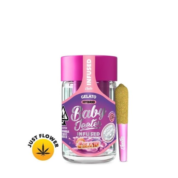 Baby Jeeter - Infused Preroll - 5 Pk  - Gelato - (H) 2.5g