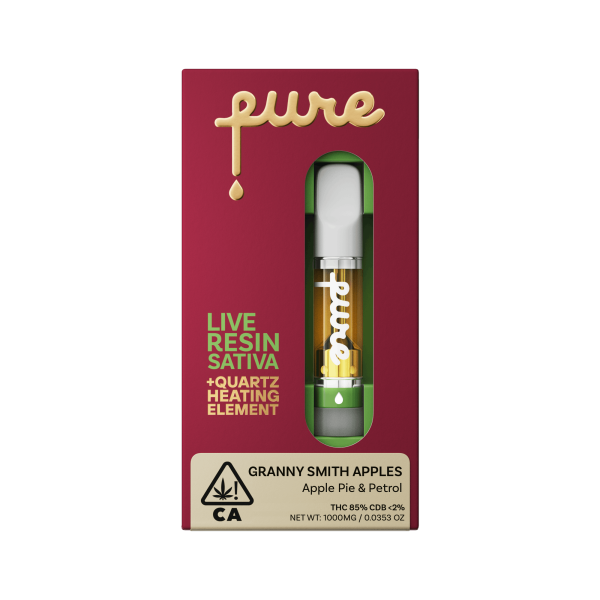 Pure - Cart - Live Resin - Granny Smith Apple - (S) 1g