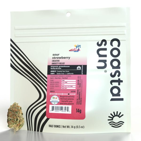 Coastal Sun - Greenhouse - Sour Strawberry - (S) 14g - Image 2