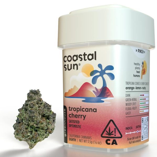 Coastal Sun - Greenhouse - Tropicana Cherry (S) 3.5g