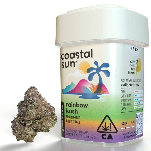 Coastal Sun - Rainbow Kush - (H) 3.5g