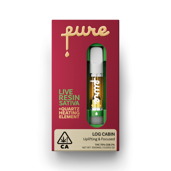 Pure - Log Cabin - Live Resin - (S) 1g - Image 2