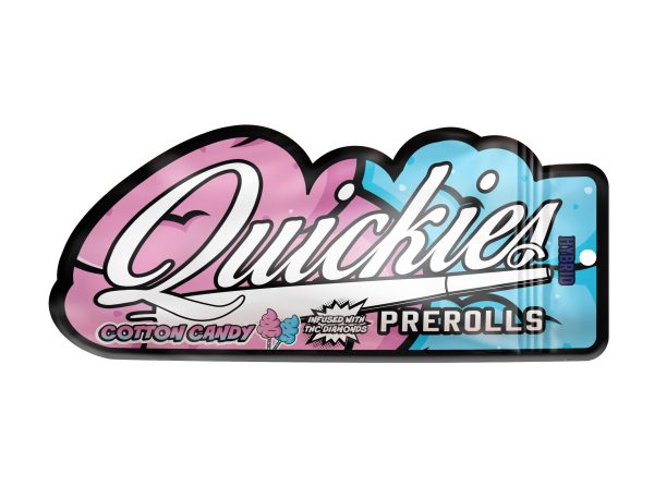 Quickies - Cotton Candy - Prerolls - Infused - (H) 1g