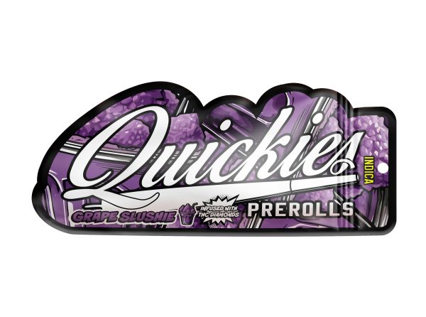 Quickies - Prerolls - Infused - Grape Slushie - (I) 1g
