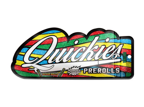 Quickies Prerolls - Infused Sour Belts - (S) 1g