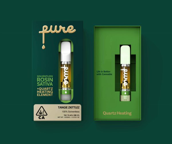 Pure Vape - Live Resin - Tangie Zkittlez - (S) 1g