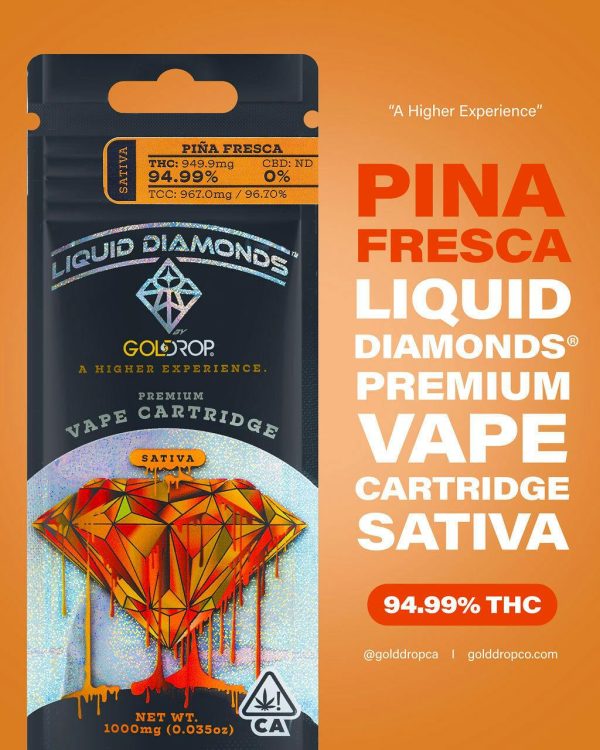 GOLDROP - Pina Fresca - Liquid Diamonds - (S) 1G