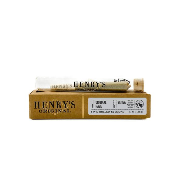 Henry's - Preroll - SUPER SILVER HAZE - (S) 1g