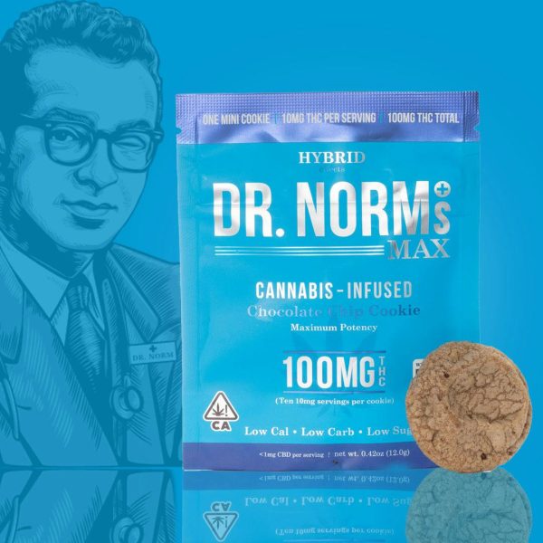 DR. NORM - Chocolate Chip 100mg MAX Cookie (H) 100mg