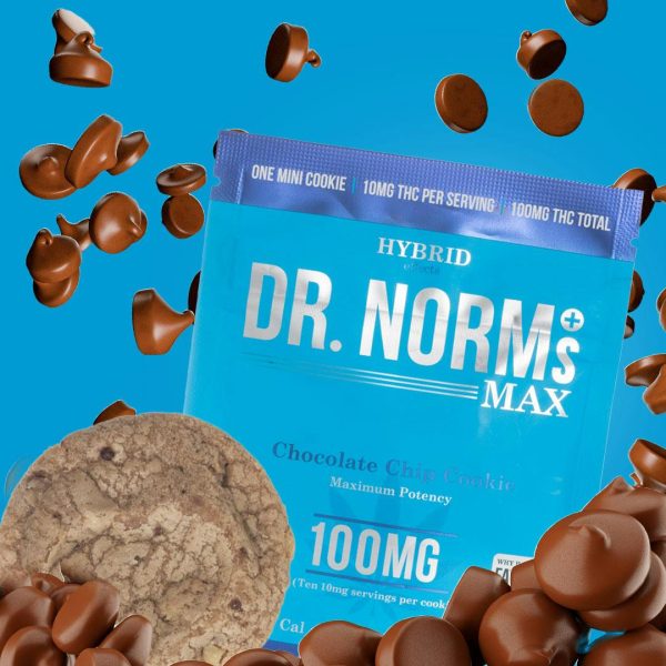 DR. NORM - Chocolate Chip 100mg MAX Cookie (H) 100mg - Image 3