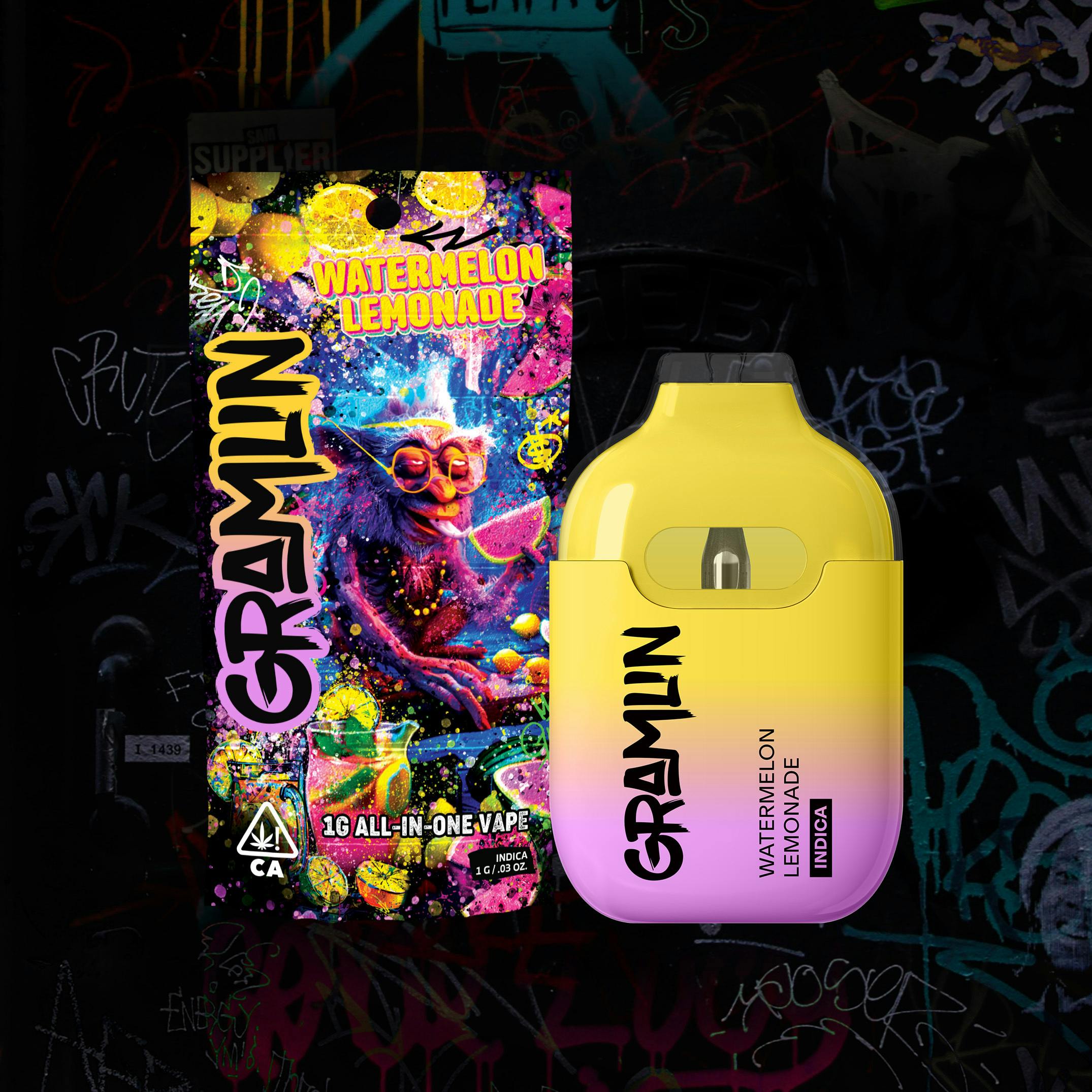 Gramlin - AIO - Watermelon Lemonade - (I) 1g