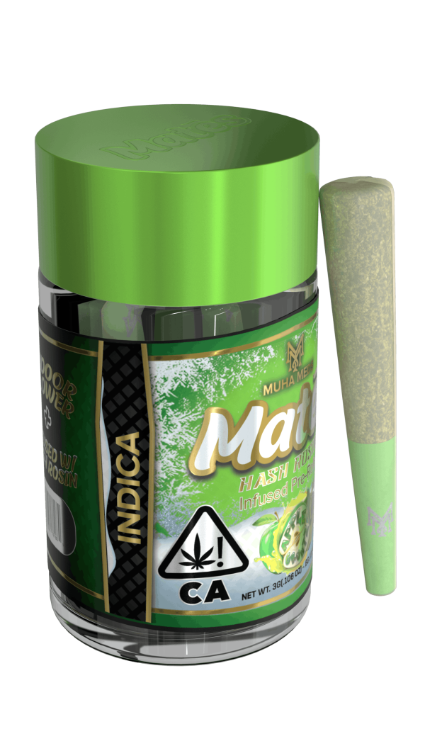 Muha Meds - Apple Gruntz - Hash Rosin - Pre- Rolls - (I) 3g